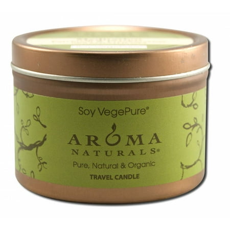 Aroma Naturals - Meditation Patchouli Frankincense Candle,  Travel Candle, 1