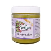 Herb Lore Booty Salve - Herb Lore Booty Salve 4 oz - Healing Herbal Hemorrhoid Ointment with Calendula & Plantain - All Natural Hemorrhoid Treatment