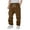 Brown, variant on Toddler Soft Jogger Pants with Side Pockets Athletic Pants for Boys Boys Sweat Pants