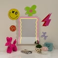 thumbnail image 4 of Merkury Innovations USB-Powered 13" Multicolor LED Wavy Neon Mirror, 4 of 5