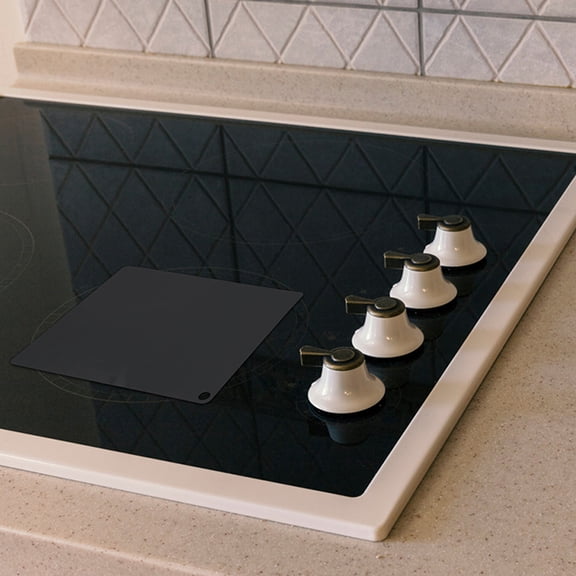 SEWCHICS Silicone Countertop Mat, Black, Anti-Skid, Kitchen , 2 Pieces for Home Use