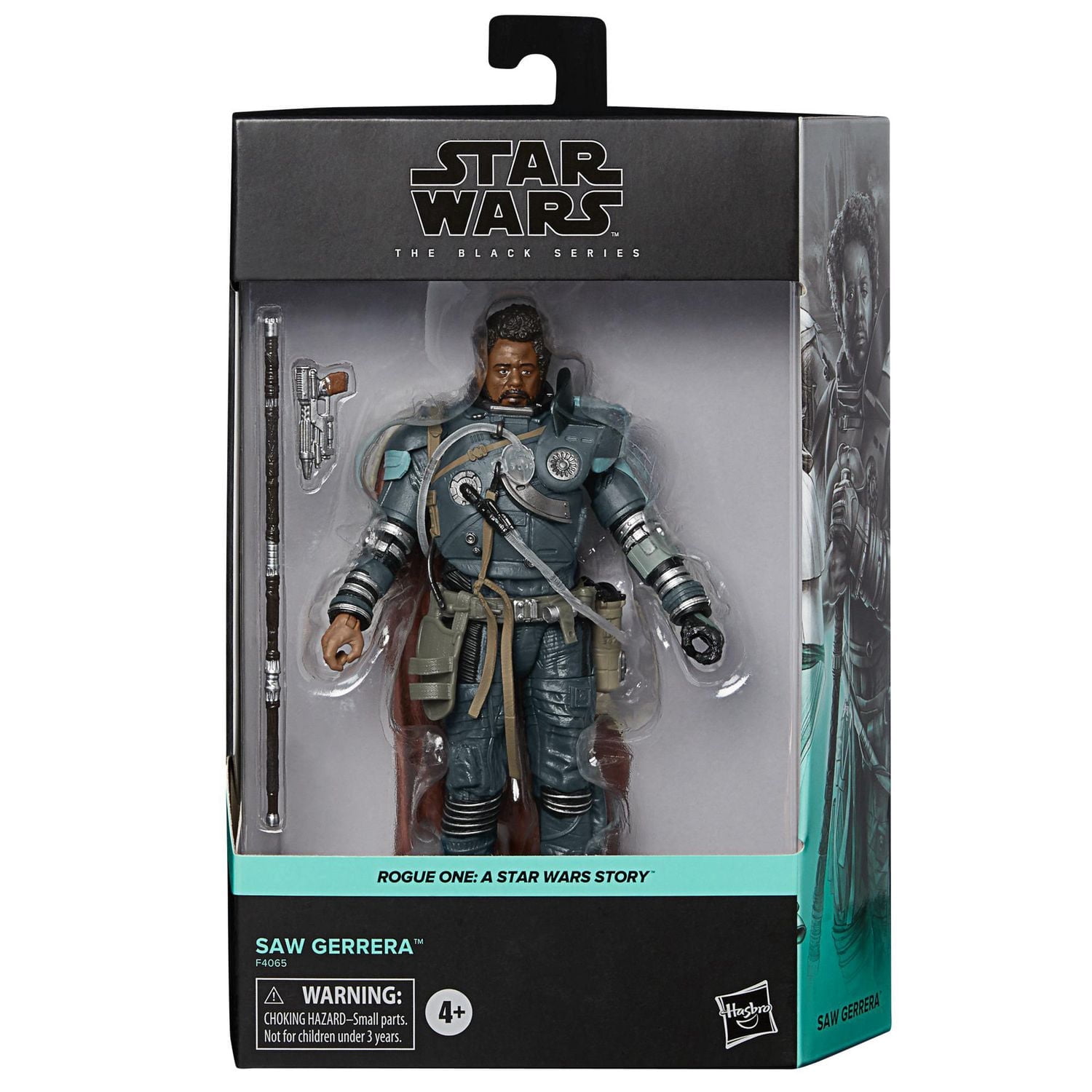 Star Wars The Black Series Saw Gerrera Toy 6-Inch-Scale Rogue One: A Star Wars Story Collectible Action Figure, Toys for Kids Ages 4 and Up