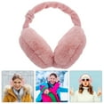 thumbnail image 4 of MOVTOTOP 1 Pce Cache-Oreilles en Peluche à la Mode pour Filles Cache-Oreilles Chaud Chauffe-Oreilles pour Femmes, 4 of 5