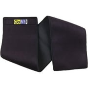 GoFit Double Thick Neoprene Waist Trimmer - Black - One Size Fits Most