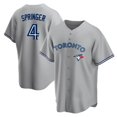 thumbnail image 1 of Men's George Springer #4 Toronto Blue Jays Baseball Jersey #Adult replica name jersey —M, 1 of 2