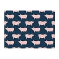 thumbnail image 4 of KLL Pig 1 Print Fleece Throw Blanket, Horizontal Fleece Bedding Cute Soft Blankets Comfy Fleece Flannel Plush Home Decor for Couch & Bed -50"x40", 4 of 9