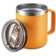 thumbnail image 1 of 12oz Stainless Steel Insulated Coffee Mug with Handle, Double Wall Vacuum Travel Mug, Tumbler Cup with Sliding Lid, Orange, 1 of 4