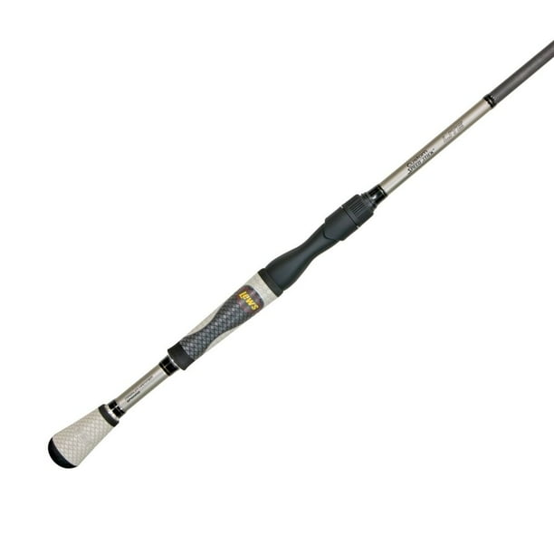 lews orange fishing rod