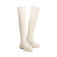 thumbnail image 3 of Dream Pairs Women's Over the Knee Platform Boots, 3 of 5