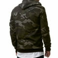 thumbnail image 3 of Chandail à Capuchon Homme Polaire Chaud Chandail à Capuchon Camouflage Chandails en Molleton chandail Manteaux Design Raisonnable Beau Chandail à Capuchon Résistant à la Saleté, 3 of 5