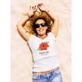 thumbnail image 2 of Anzac Day Quote Shaped T-Shirt Women -Image by Shutterstock, Female XX-Large, 2 of 4
