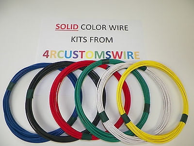 HIGH TEMP WE HAVE MANY COLORS 16 AWG GXL RED AUTOMOTIVE WIRE 25 FEET