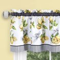 thumbnail image 2 of Achim Home Furnishings, Yellow Lemon Drop Tier and Valance Window Curtain Set, 58" x 24" (LDTV24YL12), 2 of 2