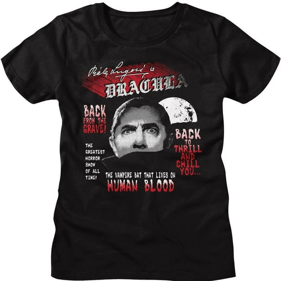 Bela Lugosi Back From The Grave Black Women's T-Shirt M
