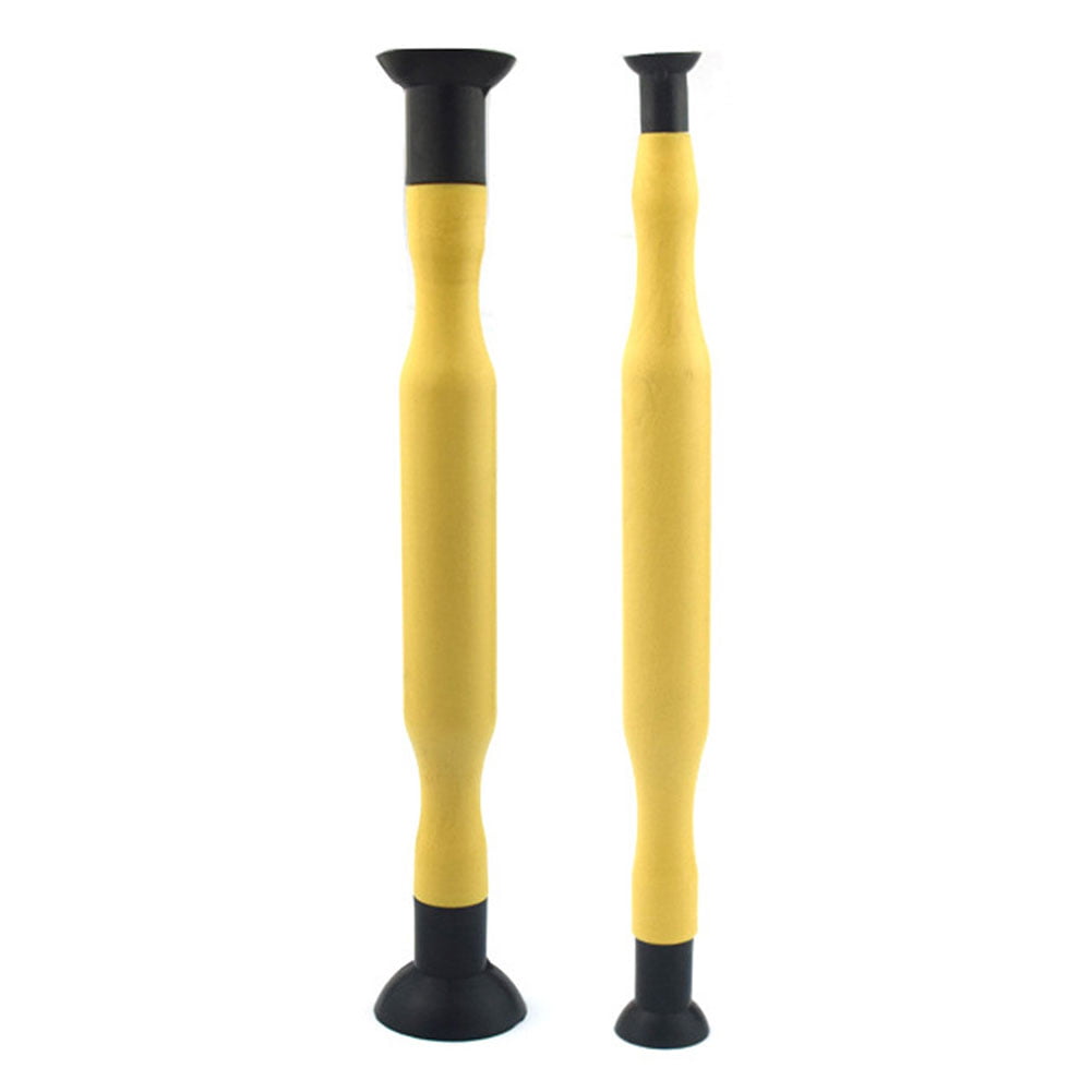 2Pcs Heavy Duty Rubber Valve Hand Lapping Grinding Tool Suction Cup Lap Sticks 