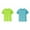 Light Blue 1PCS & Army Green 1PCS, variant on XEGLSBU 2 Pack Boys Shirts Solid Color Short Sleeve T-Shirts Youth Kids T Shirts Short Sleeve Tee Shirts Casual Tops Size 2XL