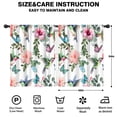 thumbnail image 2 of Blackout Kids Curtains,Pioneer Flower Floral Print Pattern Childrens Insulated Curtains Set Of 2,Bedroom Essentials,Toddler Room Decor 42"x54", 2 of 5