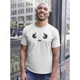thumbnail image 2 of Sad Icon Face, Kawaii T-Shirt Men -Image by Shutterstock, Male Small, 2 of 4