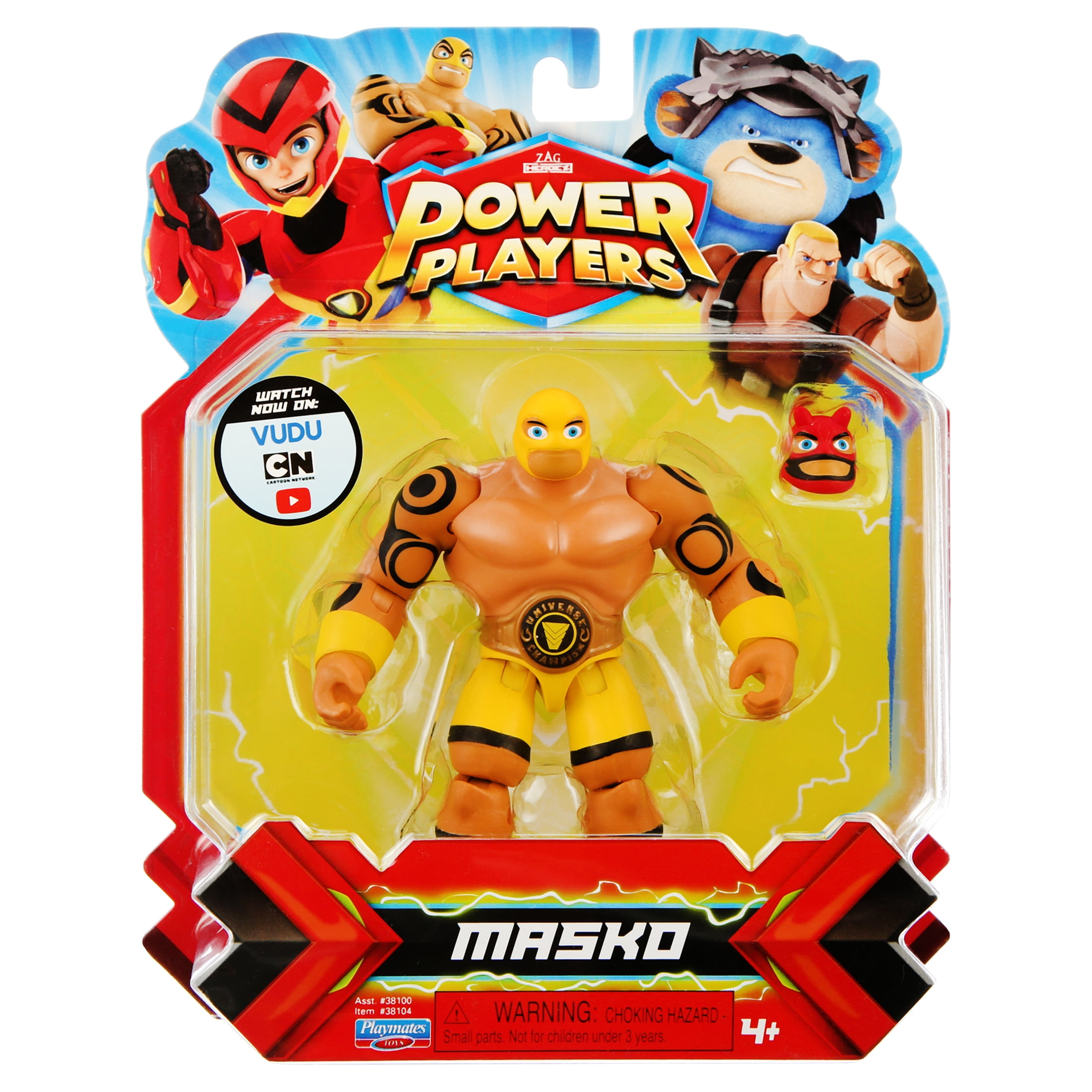 Masko Power Players Action Figure Playmates Toys 38104 Cartoon Network New