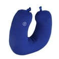 thumbnail image 3 of Travel Pillow Memory Foam U Shaped Electric Vibration Message Airplane Neck Message Pillow Blue, 3 of 5