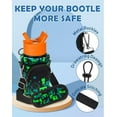 thumbnail image 3 of Water Bottle Carrier with Strap - Insulated Kids Water Bottle Holder for Boys Girls Bottle Bag for 10-18Oz, 3 of 6