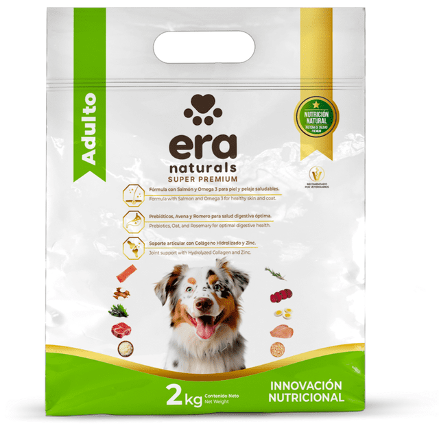 Alimento para Perro Era Naturals Adulto Raza Mediana Y Grande 2 Kg Premium