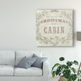 thumbnail image 3 of Trademark Fine Art 'Cabin Christmas IV' Canvas Art by June Erica Vess, 3 of 4