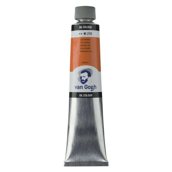 Van Gogh Oil Color, 200ml Tube, Azo Orange