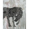 thumbnail image 2 of Ludwig, Alicia 15x18 Black Ornate Wood Framed with Double Matting Museum Art Print Titled - Unbridled I, 2 of 4
