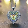 thumbnail image 3 of Aurora Heart & Wing Necklace, 3 of 4