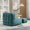 thumbnail image 3 of LUCKHAO   Comfy Bean Bag Chair,Fluffy Bean Bag Chairs , super soft lazy sofa chair with memory foam and ottoman ,indoor modern focus bean bag chair, 3 of 27