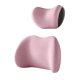 thumbnail image 5 of Kit de cojín de almohada para automóvil, almohada de apoyo lumbar, almohada ligera y útil para reposacabezas y cuello para automóvil, oficina, estudio Rosa, 5 of 8