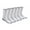 White (6 Pair), variant on Dickies Men's Dri-tech Moisture Control Crew Socks Multipack, Black (6 Pairs), Shoe Size: 12-15