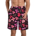 thumbnail image 1 of Fotbe Various pink and red Bow knots Trajes de Baño Estampados para Hombre, Shorts de Verano de Secado Rápido, Ropa de Playa, Bañadores-X-Large, 1 of 6