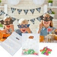 thumbnail image 2 of Milisten 100pcs Flower Pattern Plastic Bags One-off Plastic Tote Bag Chic Gift Bags, 2 of 6