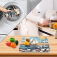 thumbnail image 4 of Ryvnso Bohemia Sailboat Dish Drying Mat for Kitchen Countertop 18x24 Large Dish Pad Drainer Rack Dish Sink Mats, 4 of 7