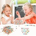 thumbnail image 5 of 1000 Pcs Perles Alphabet en Acrylique 4x7mm Perles Rondes Colorées, Cadeau de Fête des Lettres Anglaises, 5 of 5