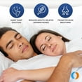 thumbnail image 5 of OhmRx Sleeping Mouth Tape, 30-Count I-Shape Anti-Snoring Strips, Tan, 5 of 9