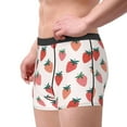 thumbnail image 4 of Naloa Hand Drawn Strawberry Print Mens Underwear - Boxers for Men, Classic Briefs for Men, 4 of 9