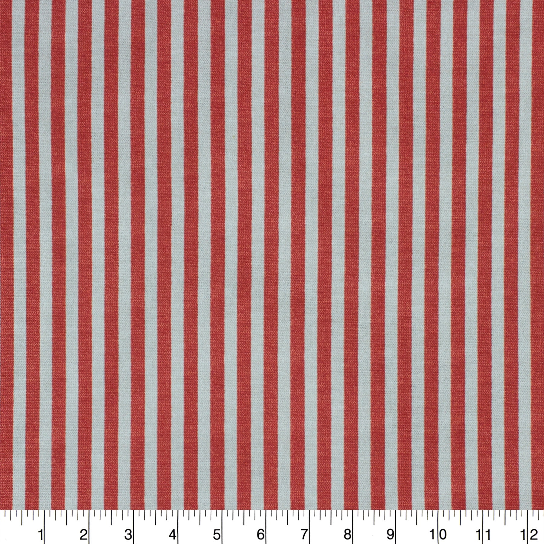 Better Homes & Gardens 100% Cotton Classic Stripe Terracotta, 2 Yard Precut Fabric