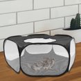 thumbnail image 4 of 1Pack Small Pet Cage Tent with Cloth Material for Pets Prevent Chewing Indoor Play Area, 4 of 8