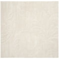 thumbnail image 3 of SAFAVIEH Florida Lavonne Floral Plush Shag Area Rug, Cream, 6'7" x 6'7" Square, 3 of 7