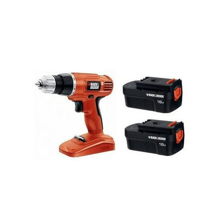 Factory-Reconditioned Black &amp; Decker GCO18SB-2R 18V Cordless Drill 