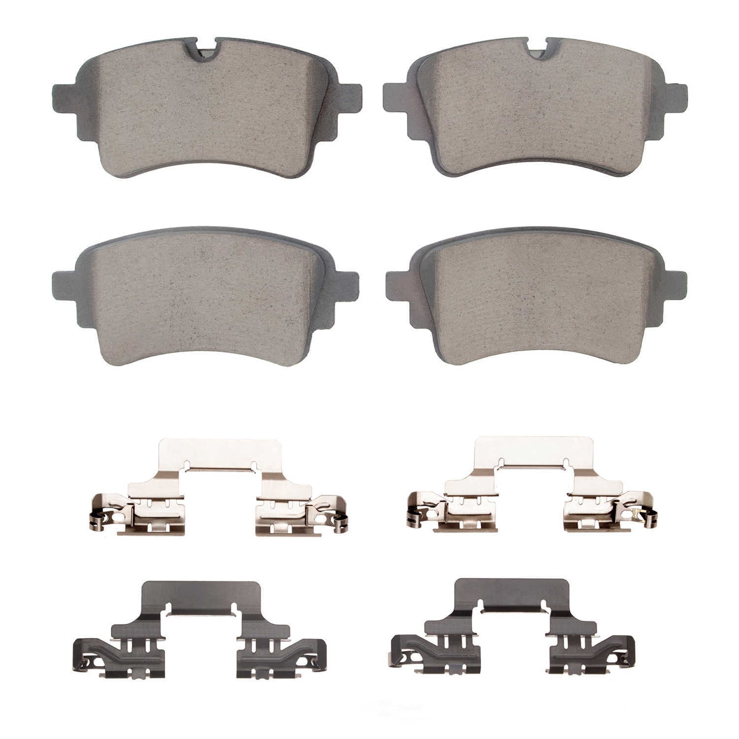 Dynamic Friction Company 1551-2364-01 DFC 5000 Advanced Brake Pads - Ceramic and Hardware Kit - OE