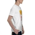 thumbnail image 3 of Burger King Logo Men'S Basic Short Sleeve T-Shirt Fashionable White Small, 3 of 8