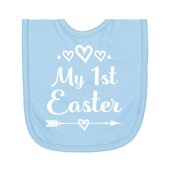 Inktastic My 1st Easter Girls Holiday Newborn Bib