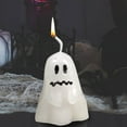 thumbnail image 4 of Cute Ghost Candles Styling Halloween Decorations With Candles Paraffin Candles In Many Styles, 4 of 9