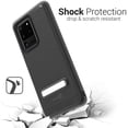 thumbnail image 4 of CoverON Samsung Galaxy S20 Ultra Case with Magnetic Metal Kickstand Protective Hybrid Phone Cover - SleekStand Series, 4 of 7