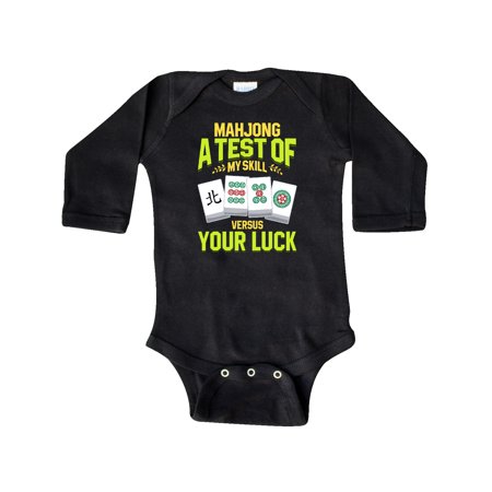 

Inktastic Mahjong Gift Baby Boy or Baby Girl Long Sleeve Bodysuit