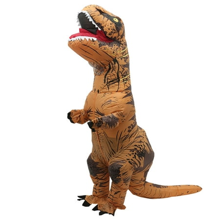 ODOMY Halloween Inflatable Dinosaur Mascot Party Costume Fancy Dress Cosplay